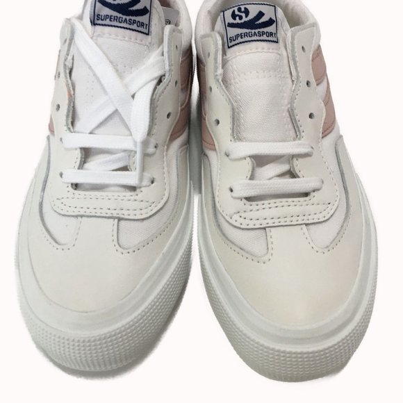 Superga Revolley Sport Sneaker White/Pink - Picture 7 of 13